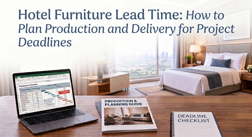 Hotel Furniture Lead Time: How to Plan Production and Delivery for Project Deadlines